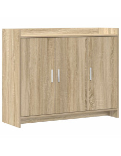 Credenza Rovere Sonoma 98,5 x 33 x 80 cm Legno ingegnerizzato