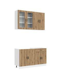 Unità Cucina PORTO 4 pcs Rovere Artigianale 2