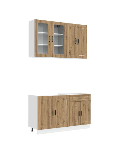 Unità Cucina PORTO 4 pcs Rovere Artigianale