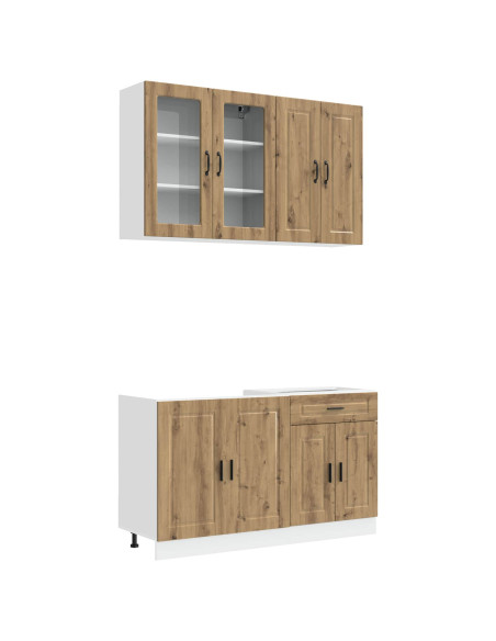 Unità Cucina PORTO 4 pcs Rovere Artigianale