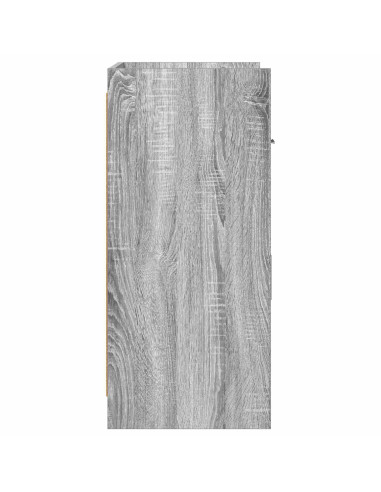 Credenza Sonoma grigio 75 x 36 x 80 cm Legno ingegnerizzato