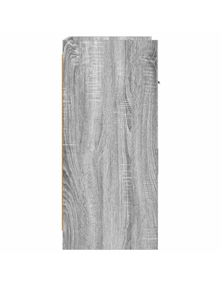 Credenza Sonoma grigio 75 x 36 x 80 cm Legno ingegnerizzato