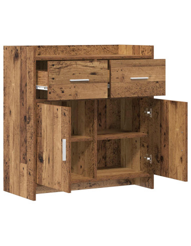 Credenza Legno antico 75 x 36 x 80 cm Legno ingegnerizzato