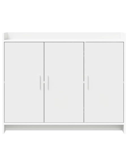 Credenza Bianco 98,5 x 33 x 80 cm Legno ingegnerizzato