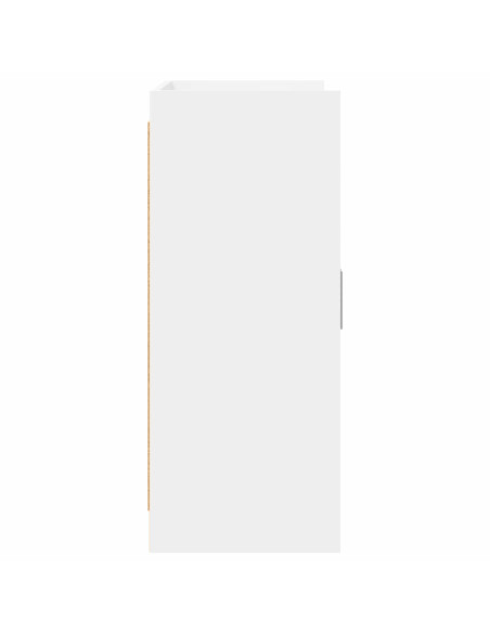 Credenza Bianco 98,5 x 33 x 80 cm Legno ingegnerizzato