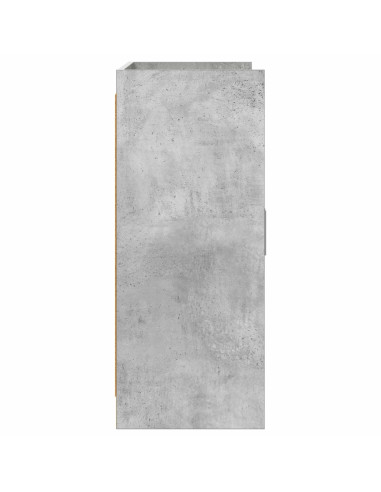 Credenza Grigio Cemento 98,5 x 33 x 80 cm Legno ingegnerizzato