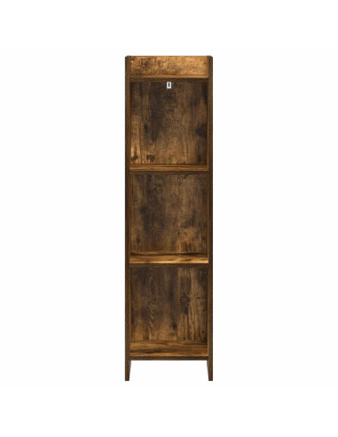 Libreria Rovere Fumo 30 x 30 x 111 cm Legno ingegnerizzato