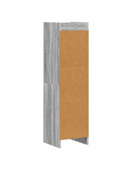 Libreria Sonoma grigio 30 x 30 x 111 cm Legno ingegnerizzato