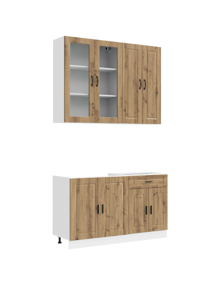 Unità Cucina PORTO 4 pcs Rovere Artigianale