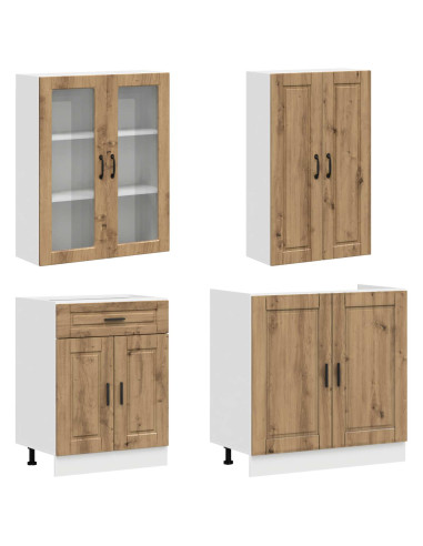 Unità Cucina PORTO 4 pcs Rovere Artigianale