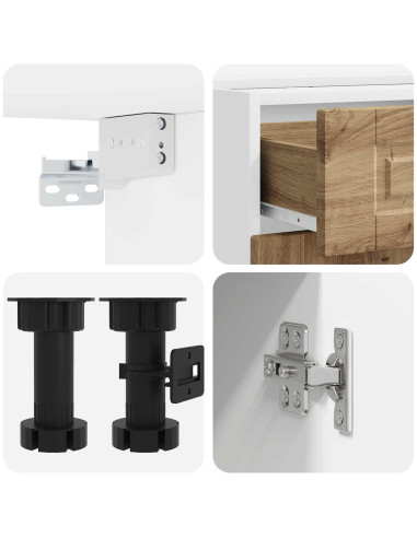 Unità Cucina PORTO 4 pcs Rovere Artigianale