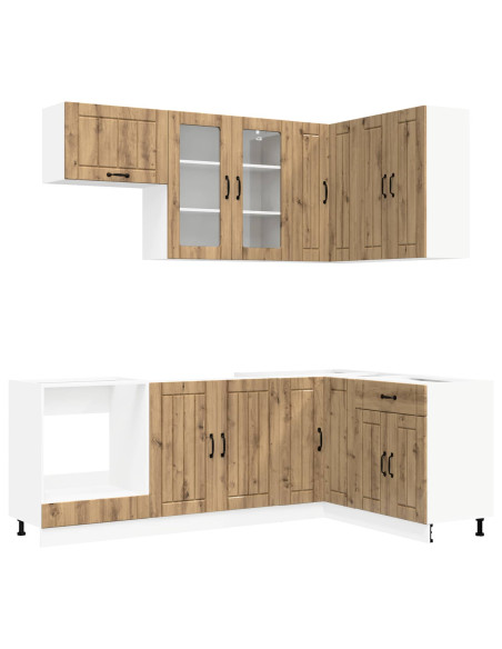 Unità Cucina LUCCA 8 pcs Rovere Artigianale