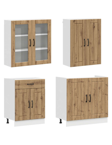 Unità Cucina LUCCA 8 pcs Rovere Artigianale