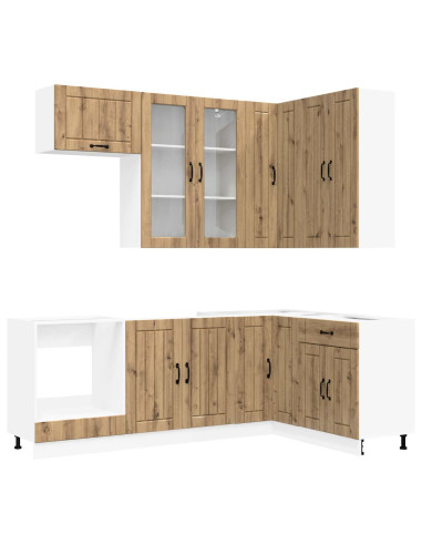 Unità Cucina LUCCA 8 pcs Rovere Artigianale