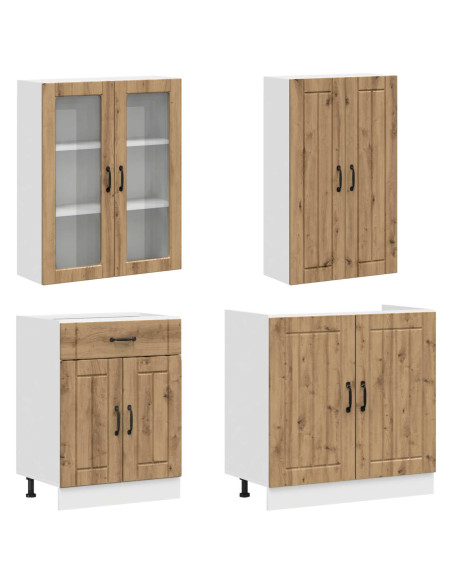 Unità Cucina LUCCA 8 pcs Rovere Artigianale