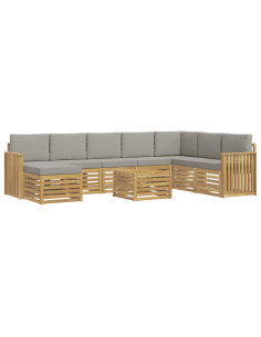 Set divani Legno di Acacia Massello 2