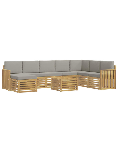Set divani Legno di Acacia Massello