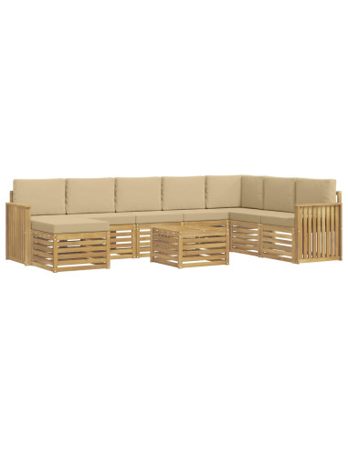 Set divani Legno di Acacia Massello