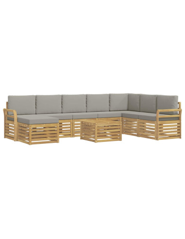 Set divani Legno di Acacia Massello