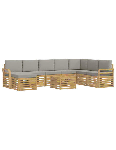 Set divani Legno di Acacia Massello