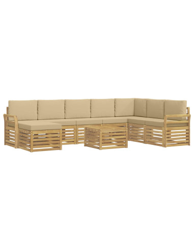 Set divani Legno di Acacia Massello