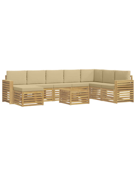 Set divani Legno di Acacia Massello