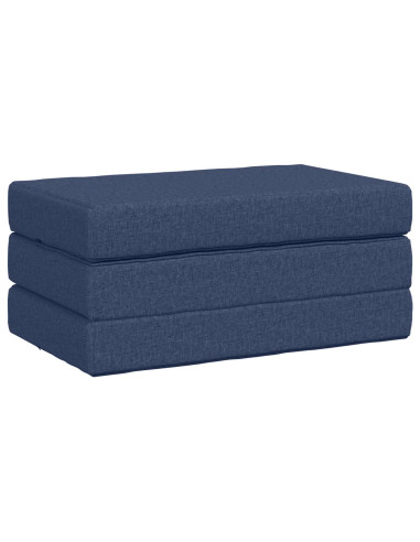 Divano Letto Pieghevole 80 x 67 x 45 cm Blu