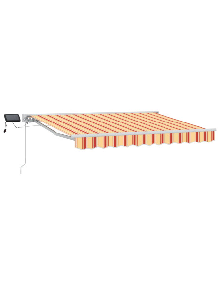 Cornice per Tenda Manuale con LED 3,5 x 2 m