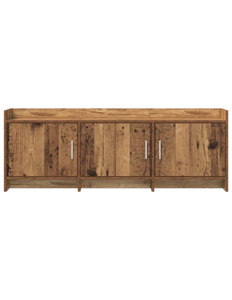 Mobile TV 130 x 33 x 47 cm Legno antico Legno ingegnerizzato
