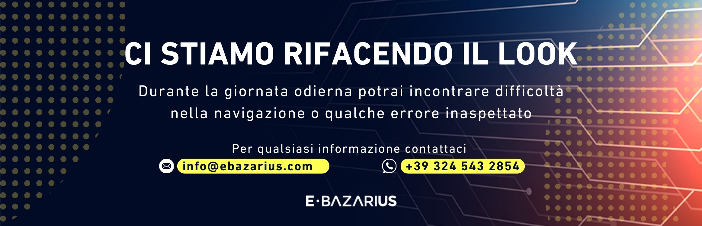 Ci stiamo rifacendo il look